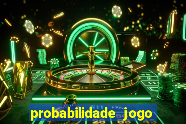 probabilidade jogo de futebol